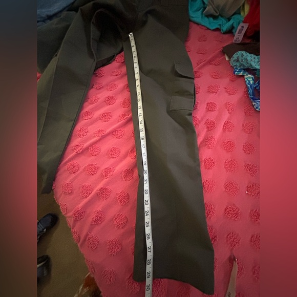 Dickies Flex Straight Pants Size 28 Mens Cargo Dark Olive Green Straight - Picture 11 of 11